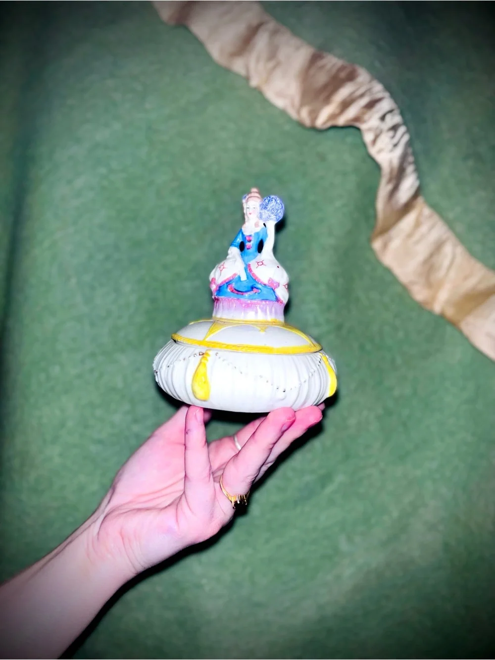 Sitzendorf handpainted porcelain
